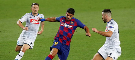 Liga Campionilor, optimi, retur: FC Barcelona - SSC Napoli 3-1